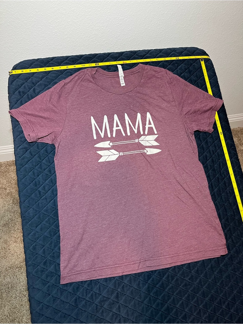 Bella Canvas MAMA Tee - Dusty Mauve